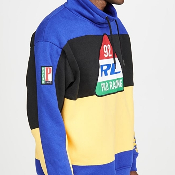 Polo Ralph Lauren Racing Fleece Pullover - Picture 3 of 7